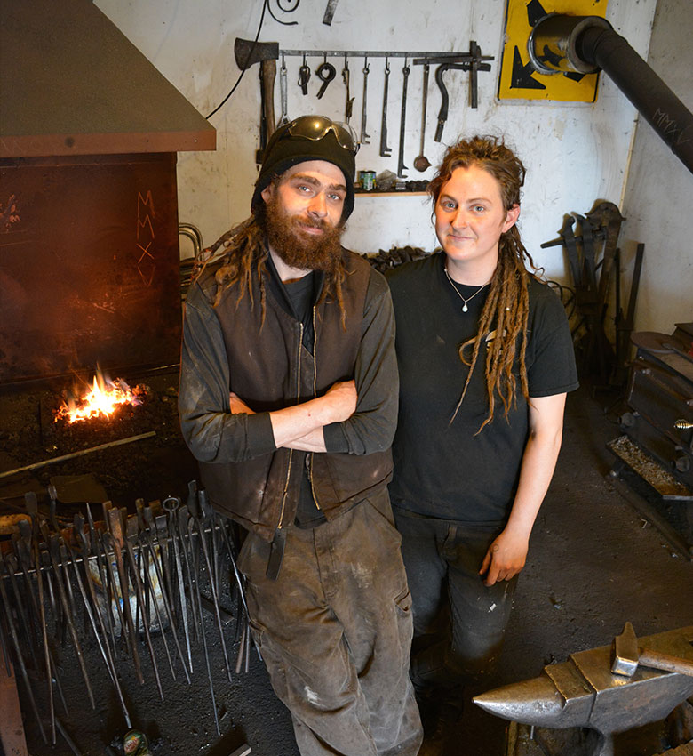 Megan Carter and Mike Armstrong, Artist Blacksmith, 2012